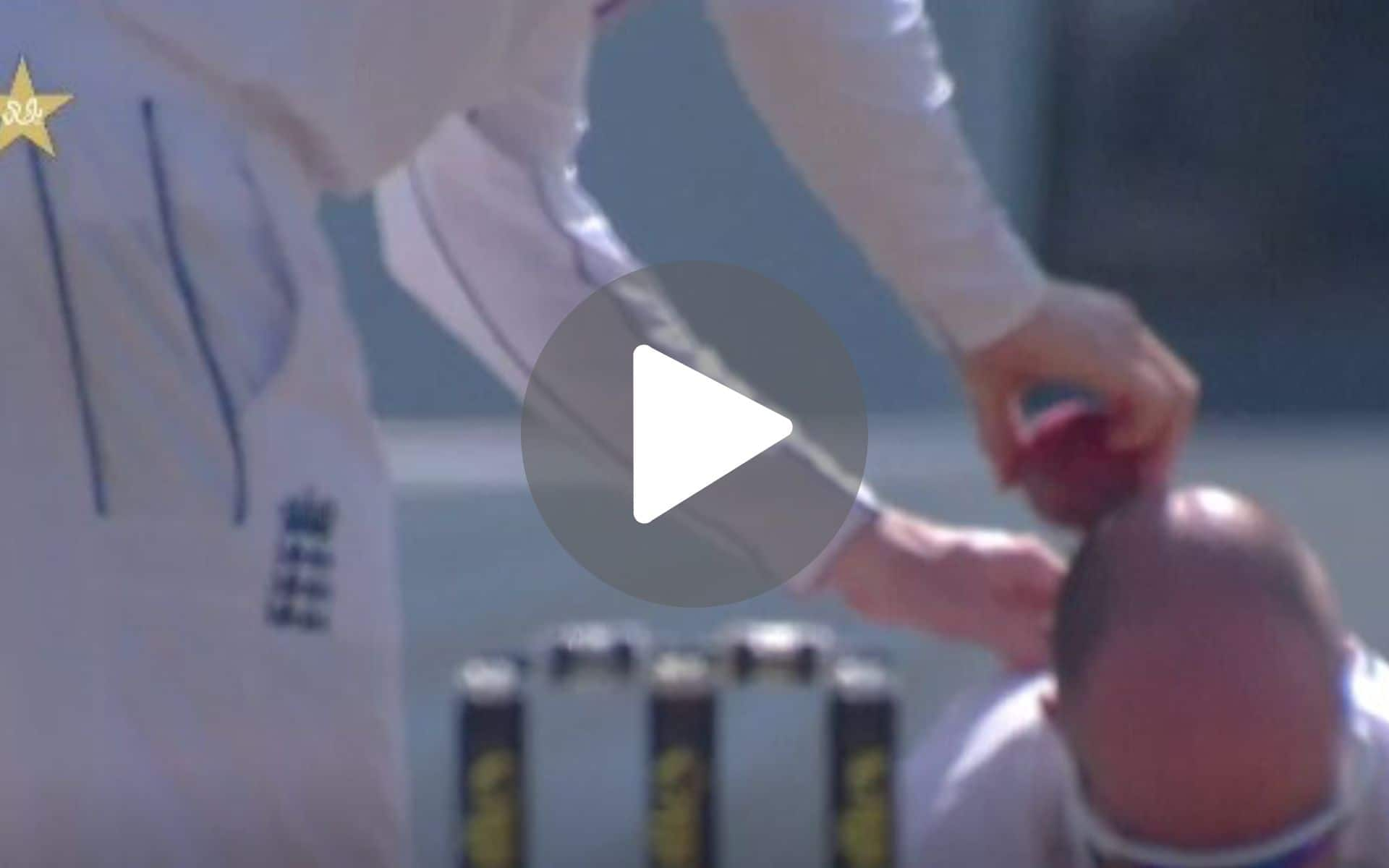 [Watch] Joe Root Shines Ball On Jack Leach's Head During 2nd Test vs Pakistan